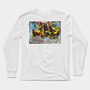 Sunflowers Mixed Media 01 Long Sleeve T-Shirt